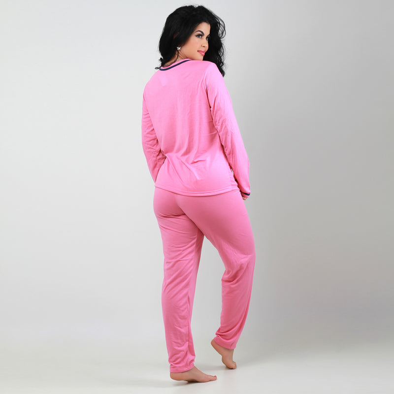 Pijama Americano Rosa