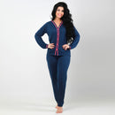 Pijama Americano Marinho Longo