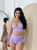 Top Doll Renda Lilás